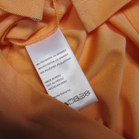 Orange & White Psycho Bunny Polo - Picture 6 of 6
